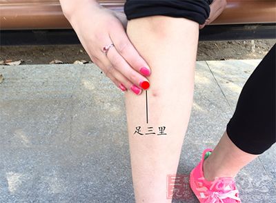 艾灸腎俞、關元、足三里、八髎穴